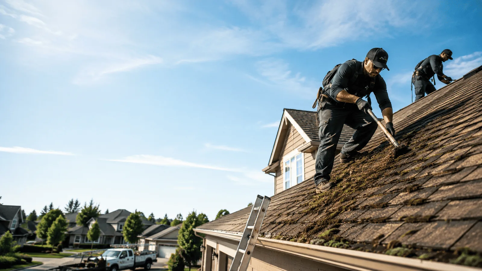 Roof Moss Removal in Pengilly, MN near me